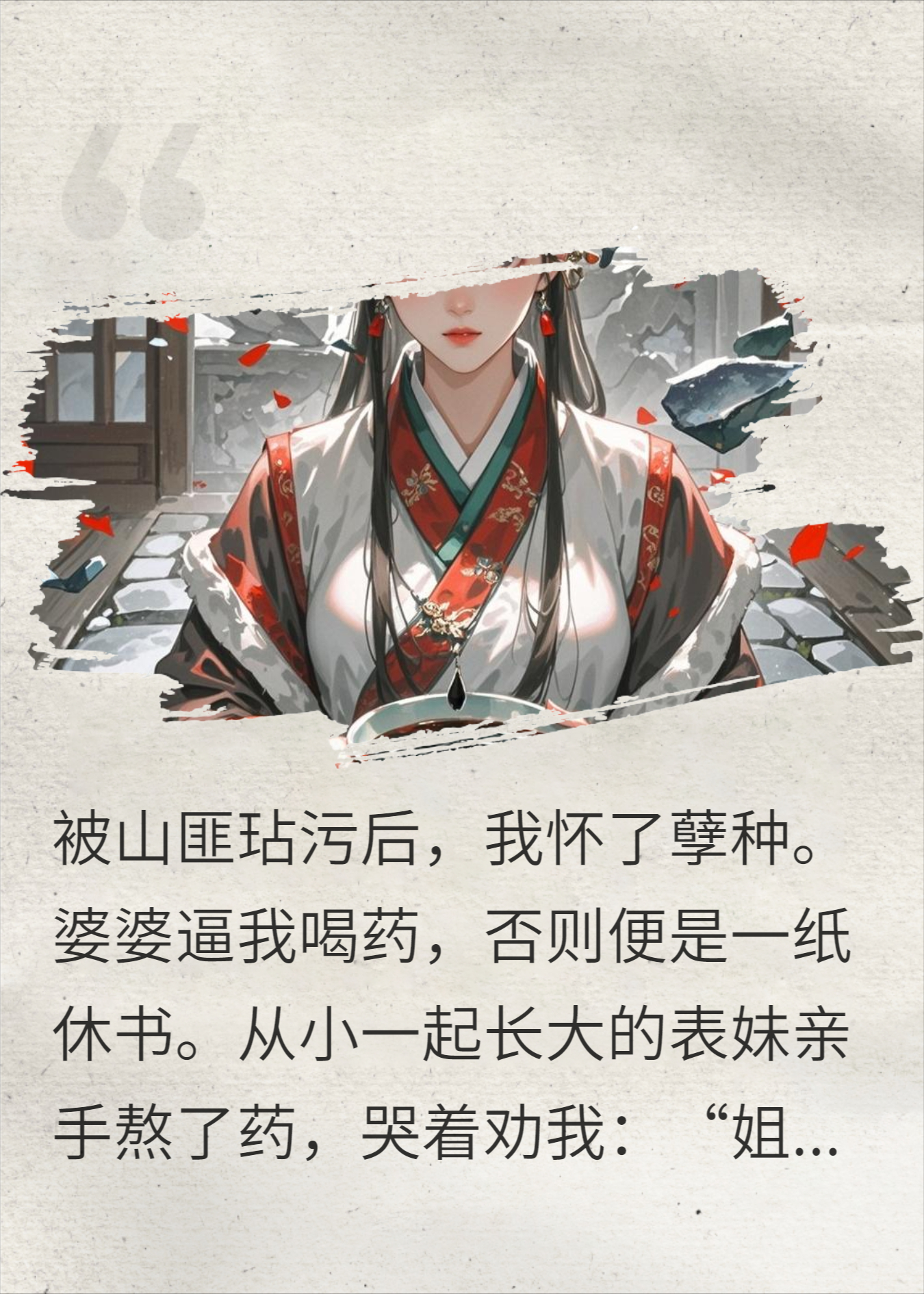 逼我喝药？腹中胎儿怒吼：娘亲别喝！我爹不是土匪