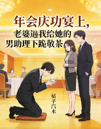 年会庆功宴上，老婆逼我给她的男助理下跪敬茶