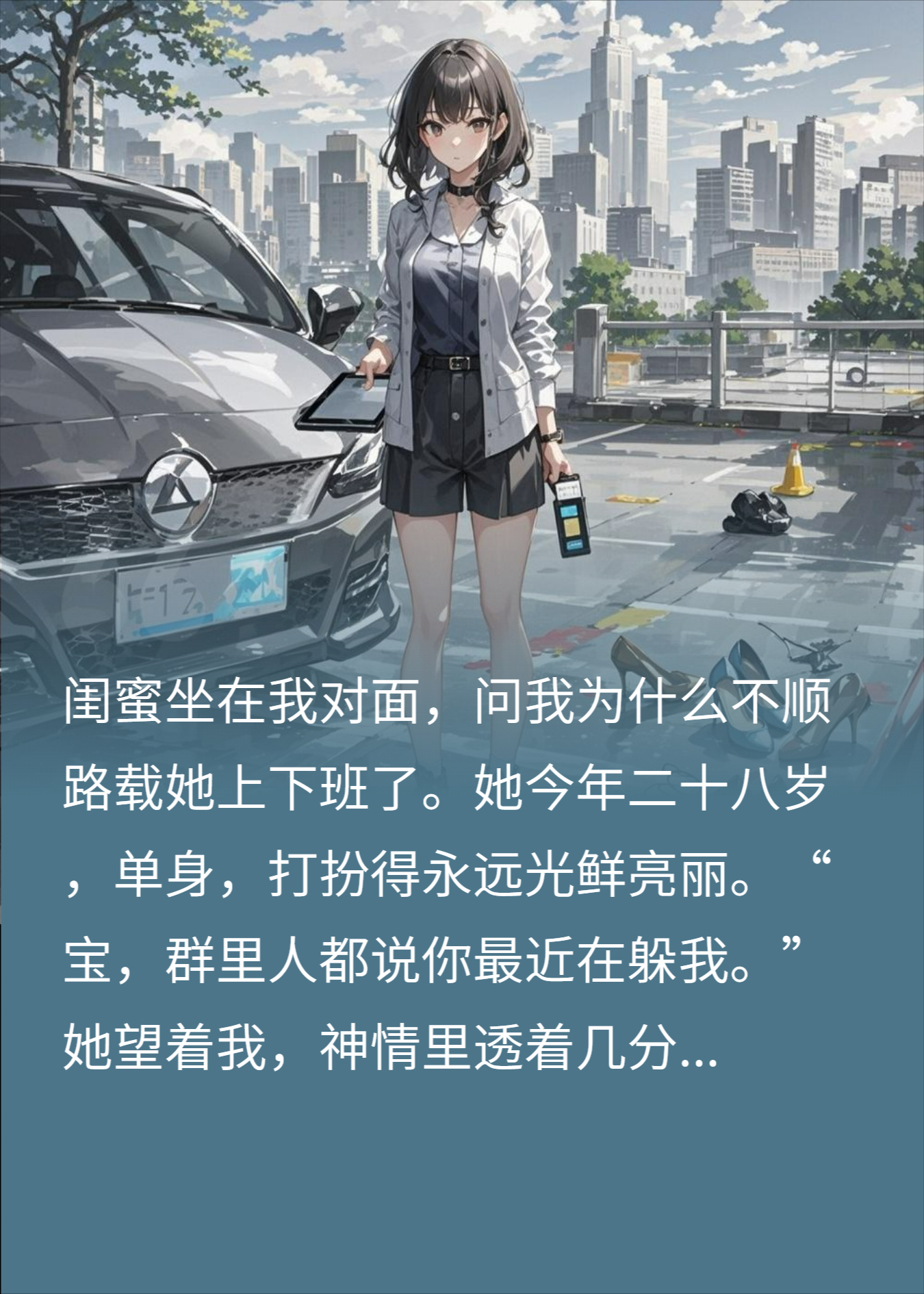 当我拿出三十二段行车记录，名媛闺蜜终于跪下求我