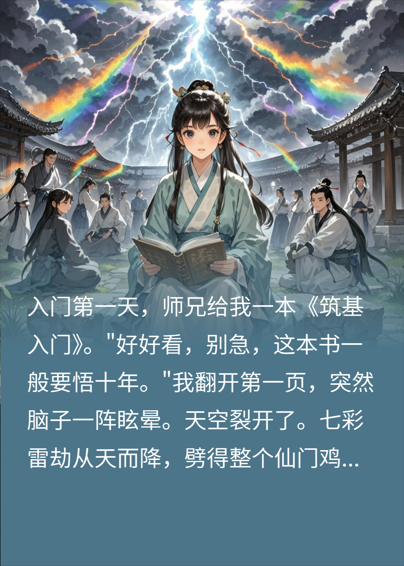 刚拜入仙门，就惊动了整个仙界