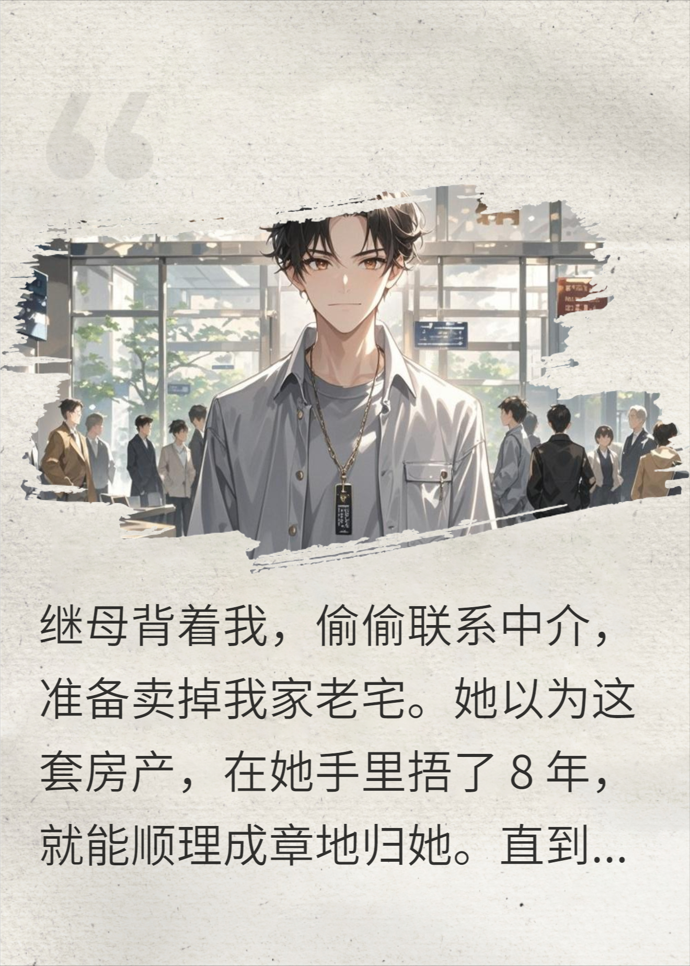 白住我家八年还想卖房？过户时才知房主是我