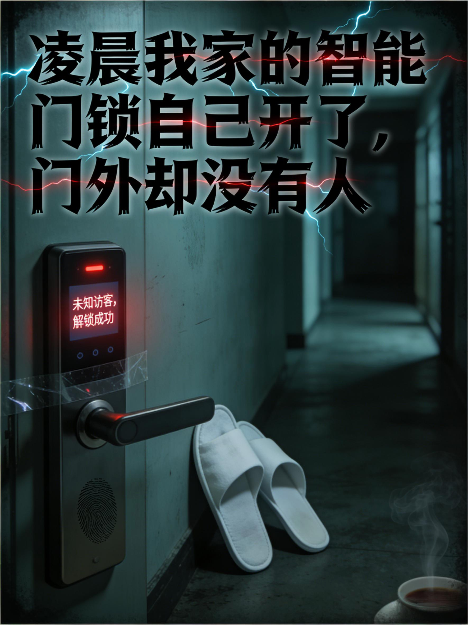 凌晨我家的智能门锁自己开了，门外却没有人