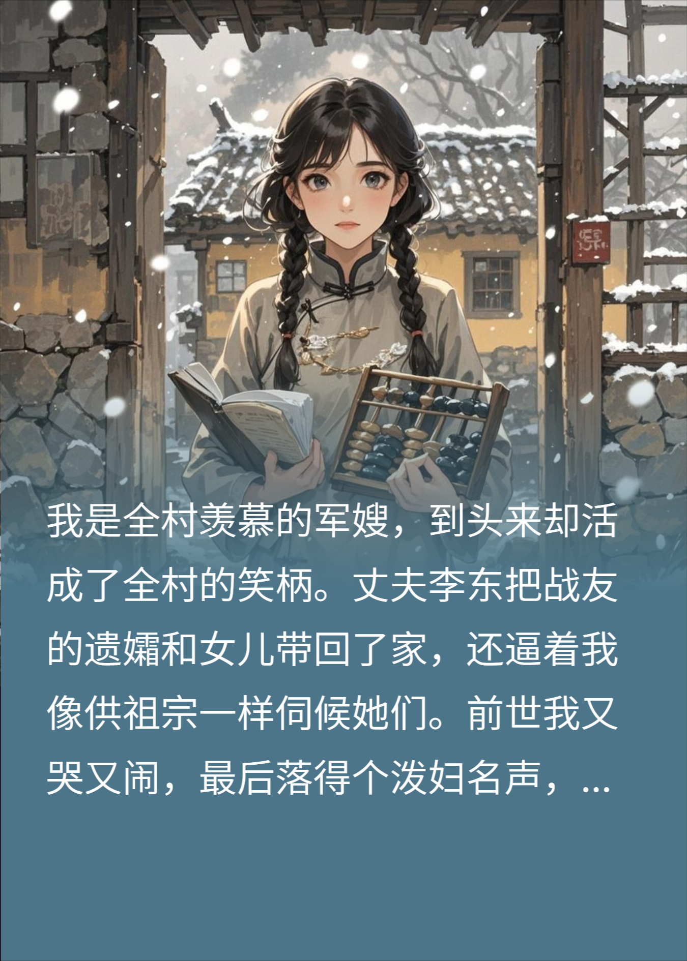 丈夫把战友遗孀当祖宗，我卖了亲儿子当首富