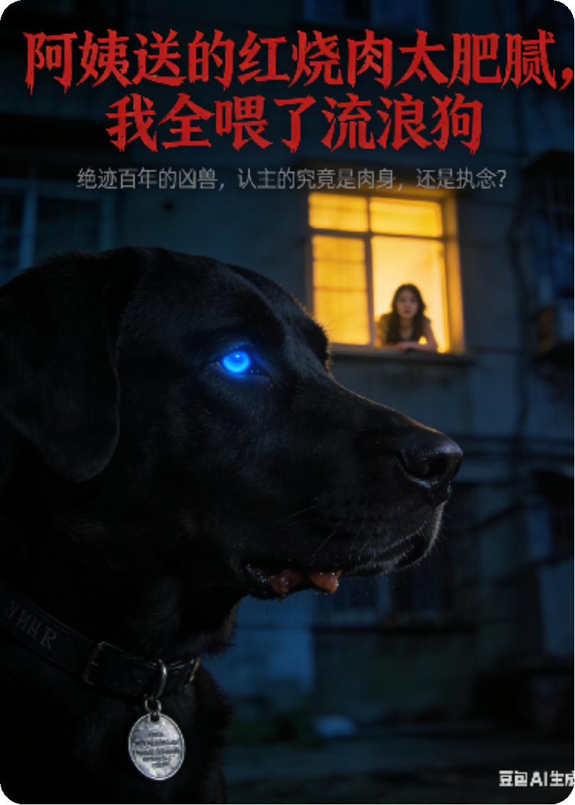 阿姨送的红烧肉太肥腻，我全喂了流浪狗。