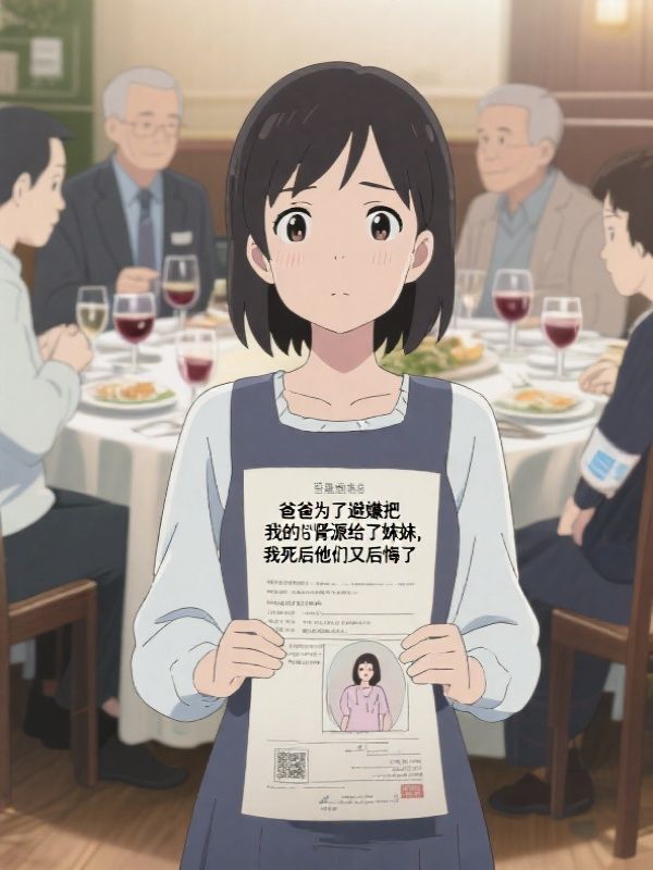 爸爸为了避嫌把我的肾源给了妹妹，我死后他们又后悔了