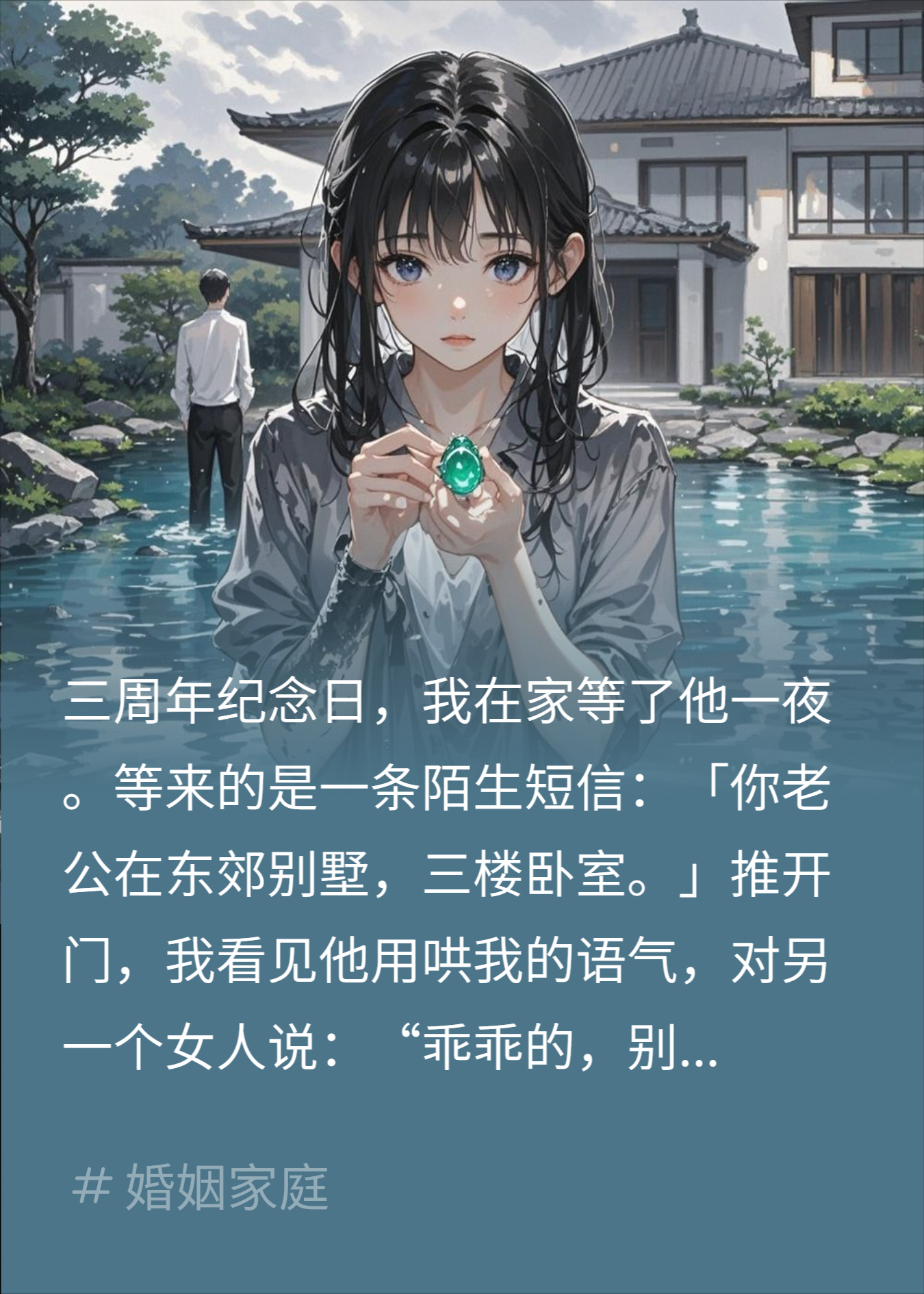 跳湖捡戒指那天，他搂着别人说我装可怜