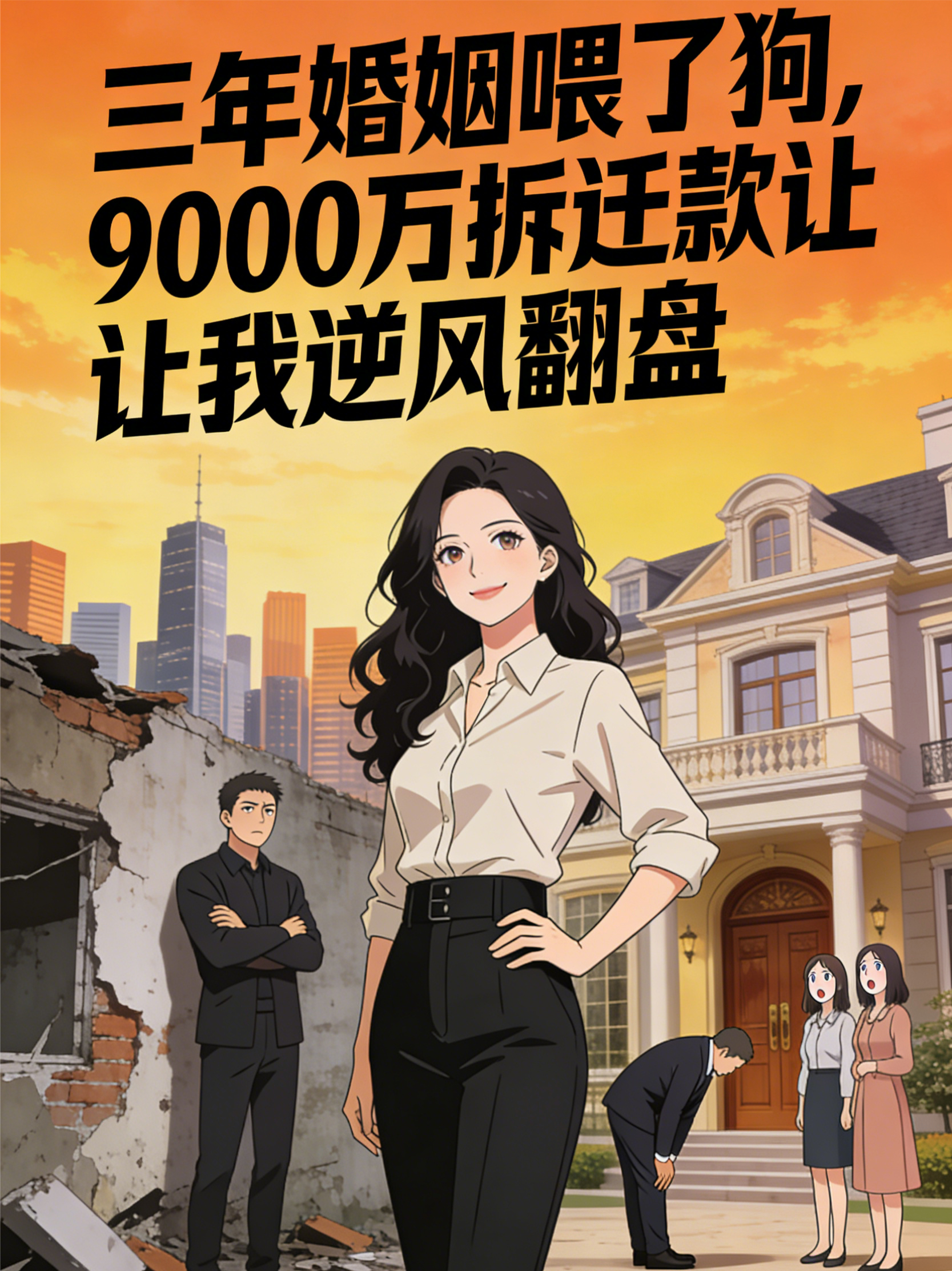 三年婚姻喂了狗，9000万拆迁款让我逆风翻盘