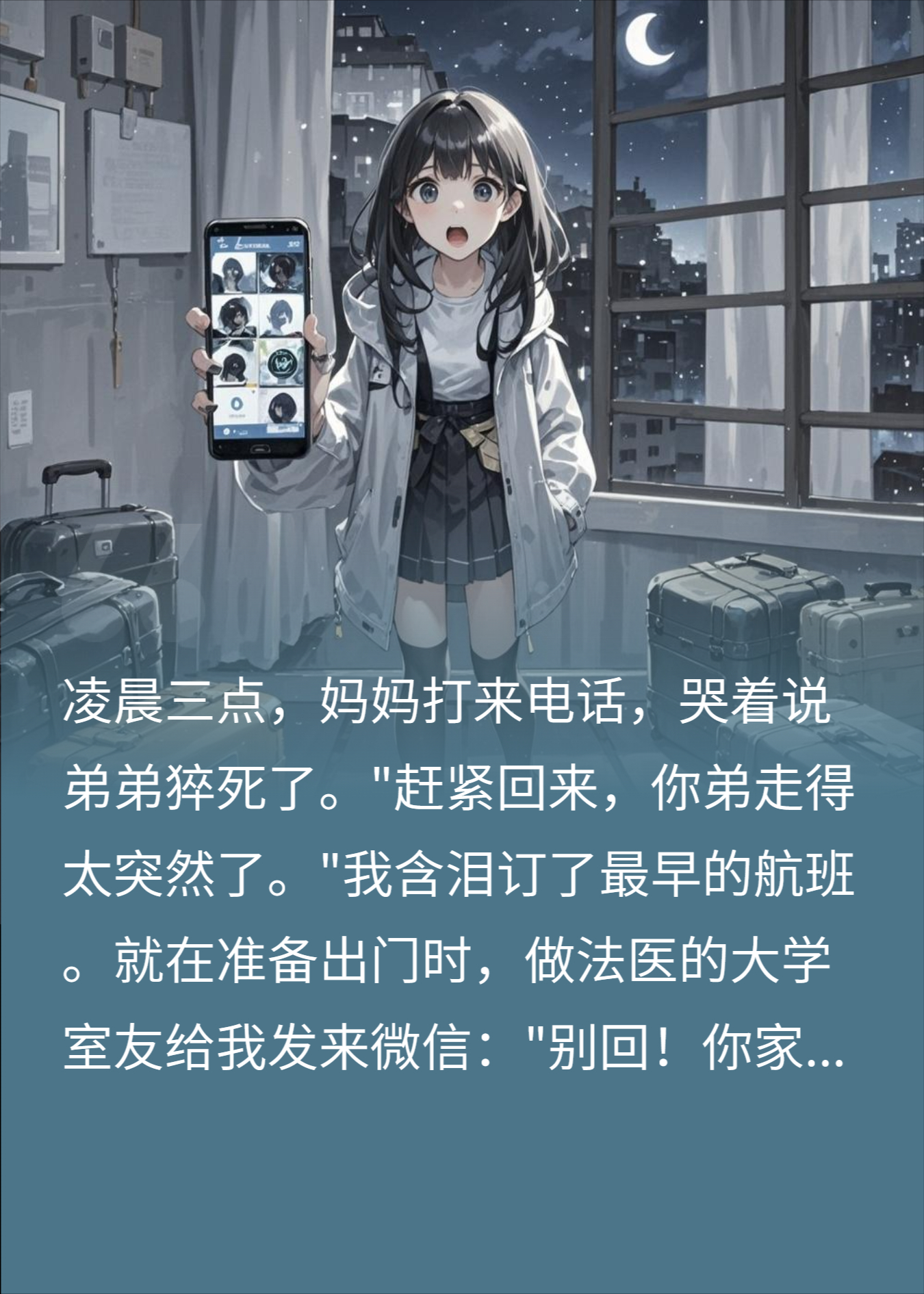 凌晨三点妈来电弟猝死催回家？室友：别去！全屋监控