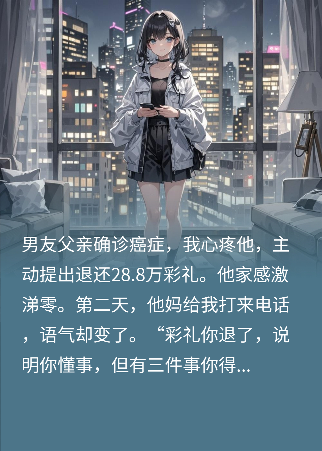 退还28.8万彩礼后，男友让我过户婚房给他弟，我笑了