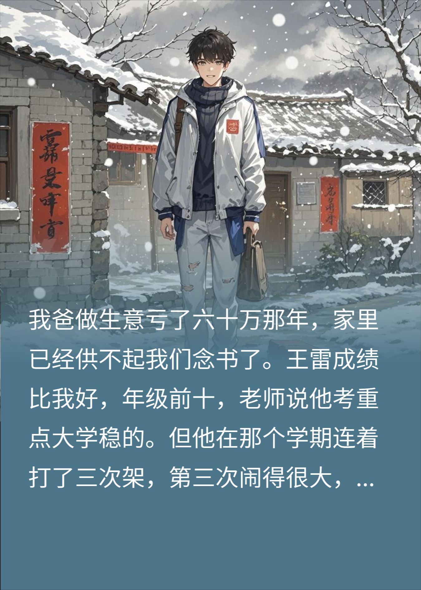 拿了8年“助学金”，原来每一分钱都是我哥拿命换的