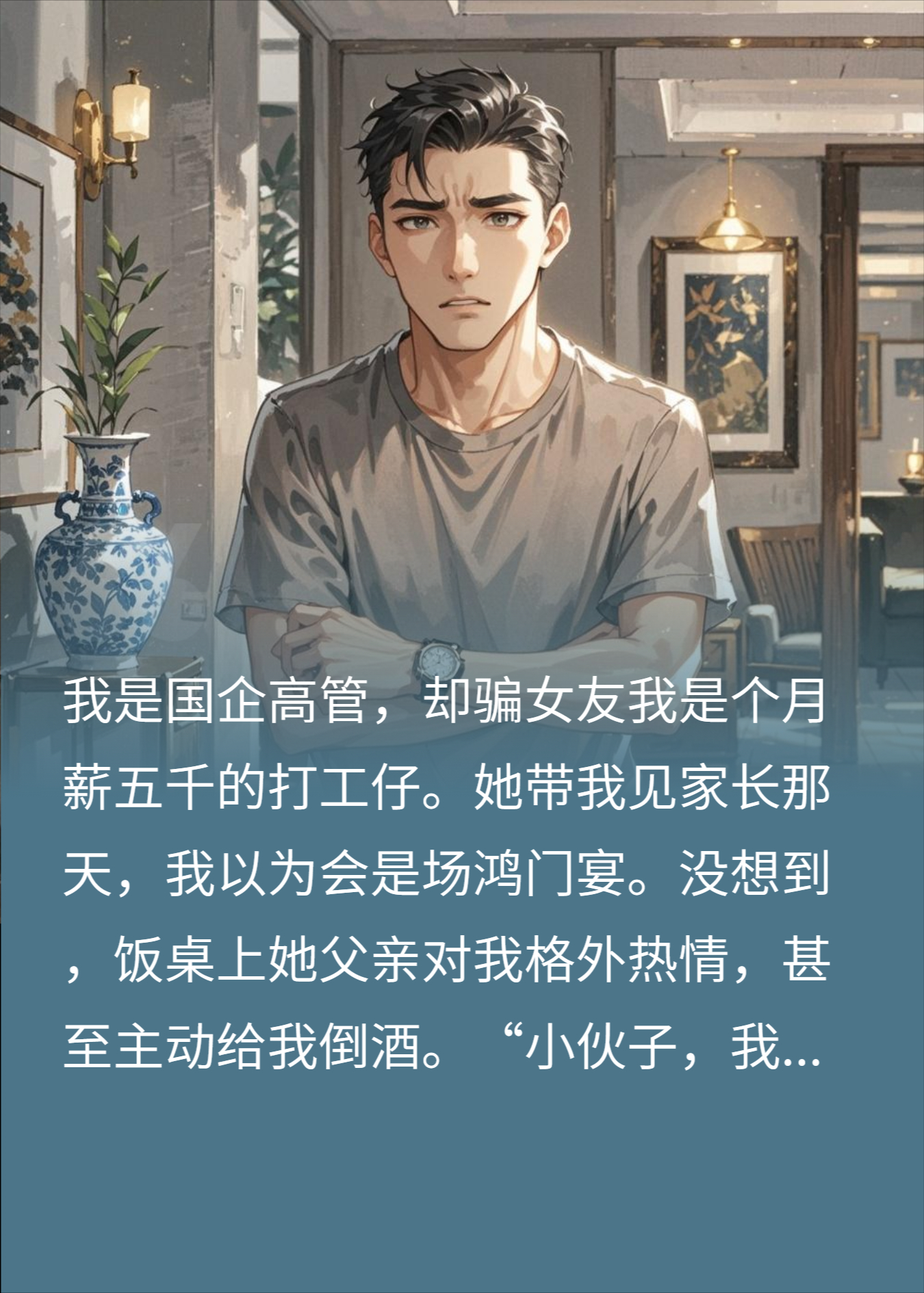 隐瞒国企高管身份，谁知未来岳父竟是我直属董事长