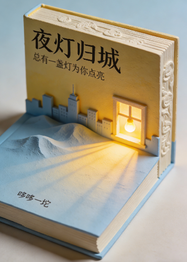 夜灯归城，总有一盏灯为你点亮