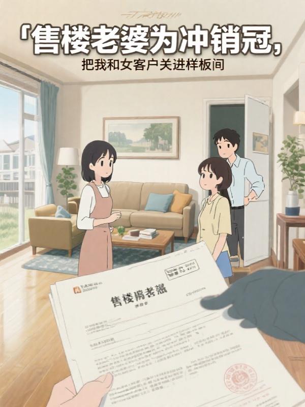 售楼老婆为冲销冠，把我和女客户关进样板间