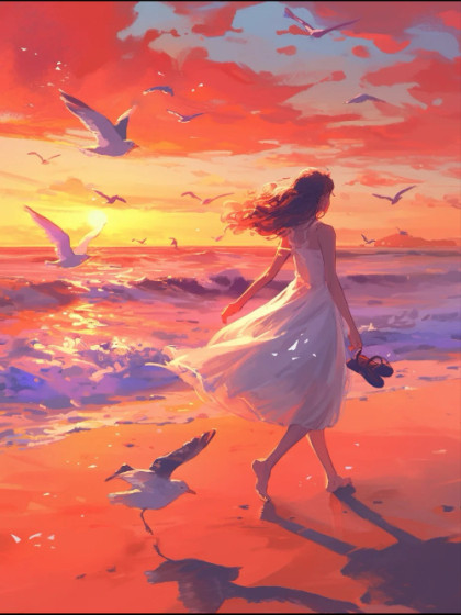 爱隔山海，孤舟难渡