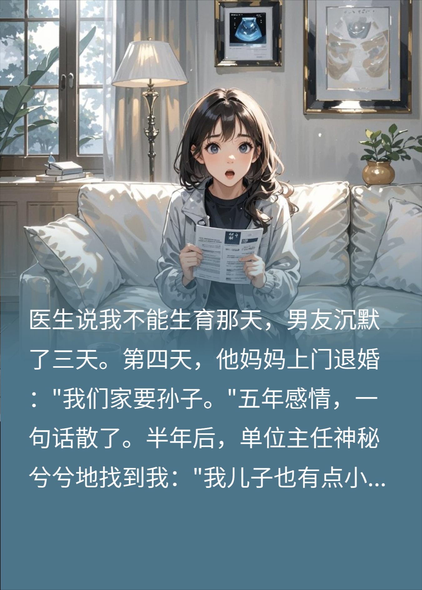 接盘绝嗣主任儿，新婚孕检双胞胎，全家炸锅