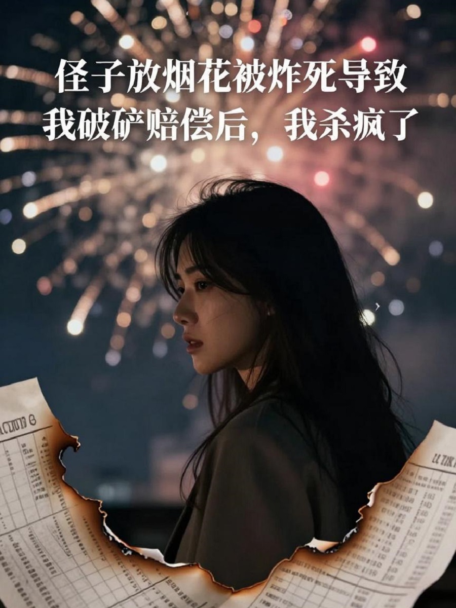 侄子放烟花被炸死导致我破产赔偿后，我杀疯了