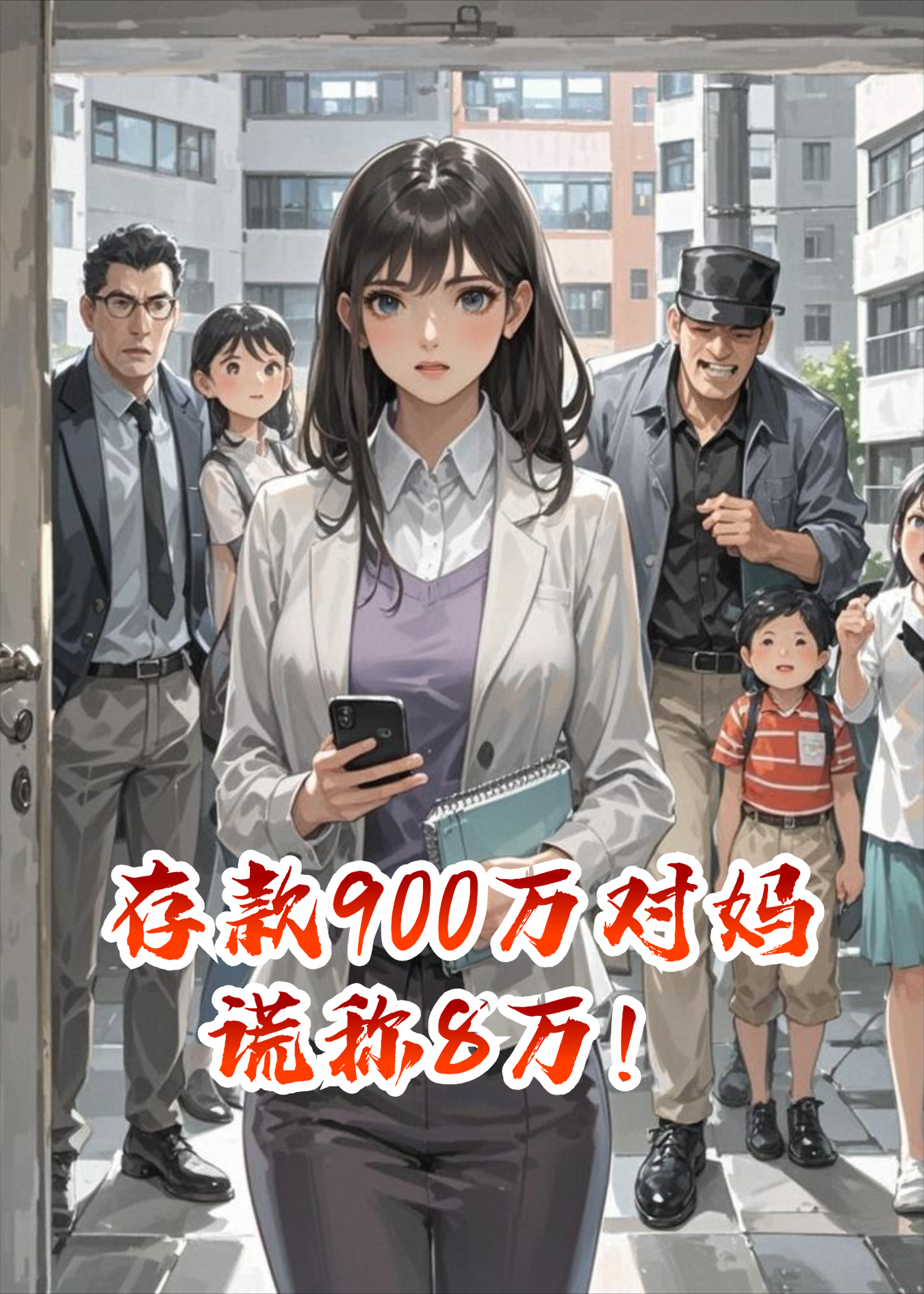 存款900万谎称8万，3天后哥上门要钱，我一句话干懵他