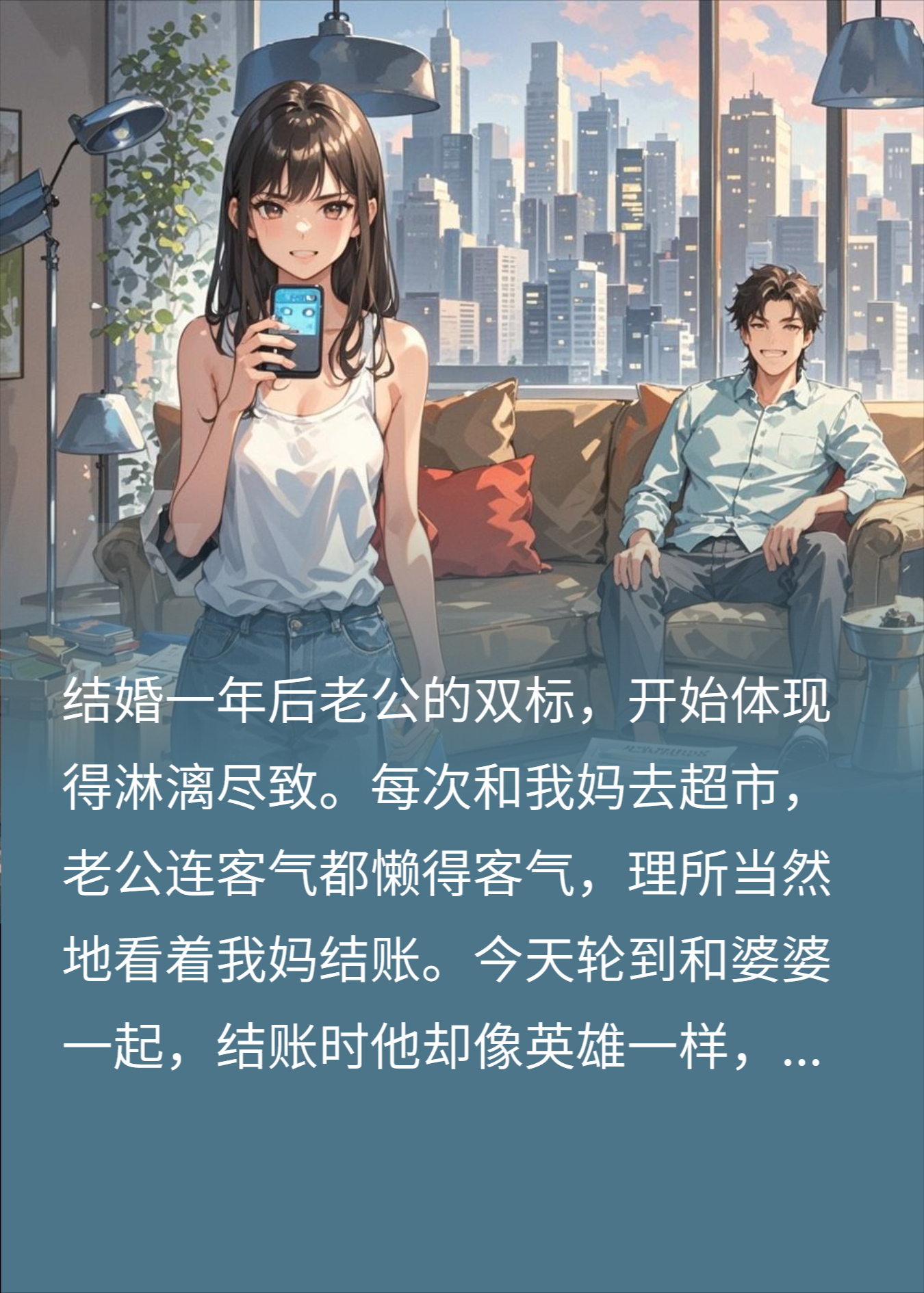 凤凰男把岳母当提款机？我怒甩AA账单，让他破防了！