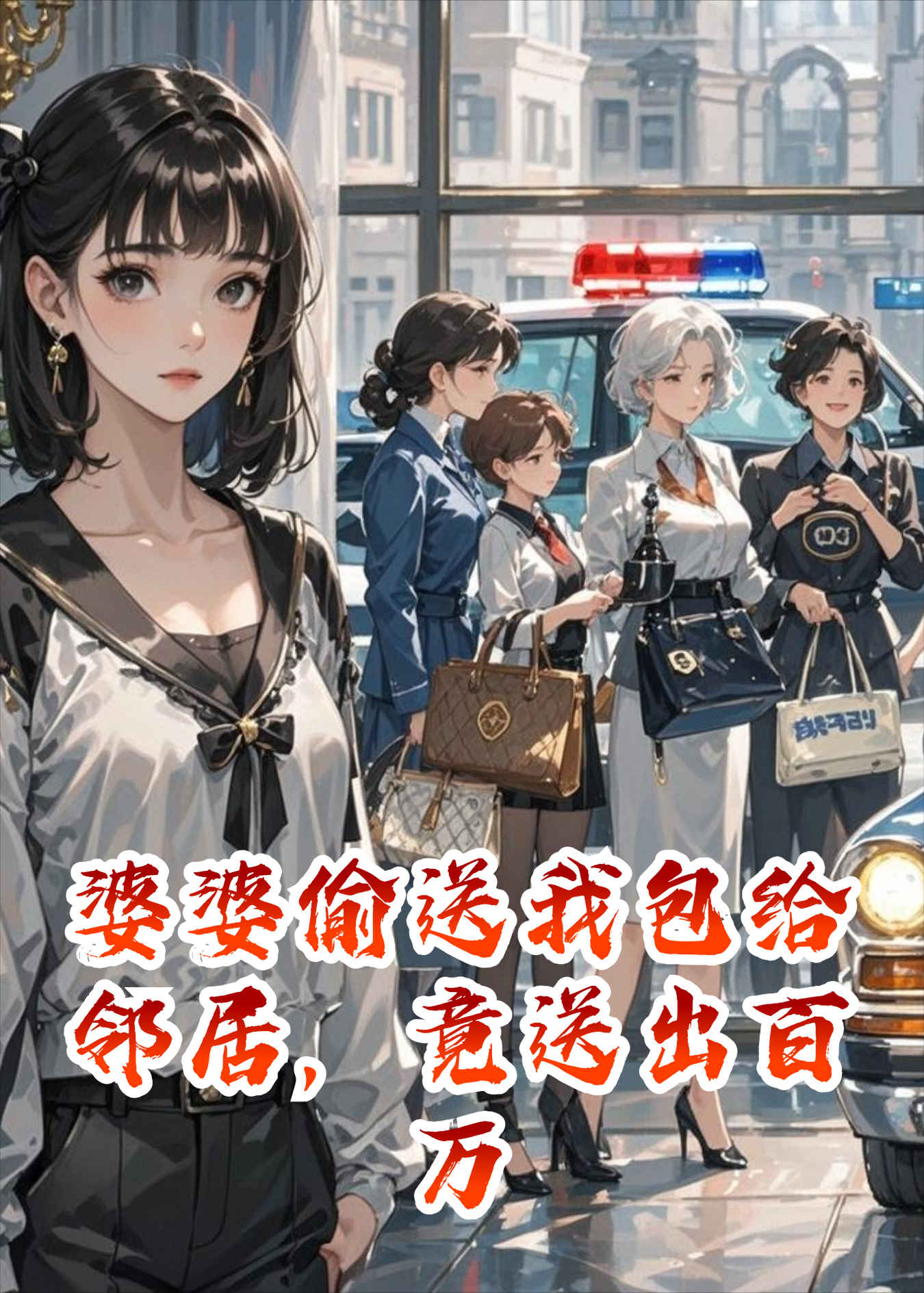 婆婆偷送我包给邻居，竟送出百万机密，直接被警察带走