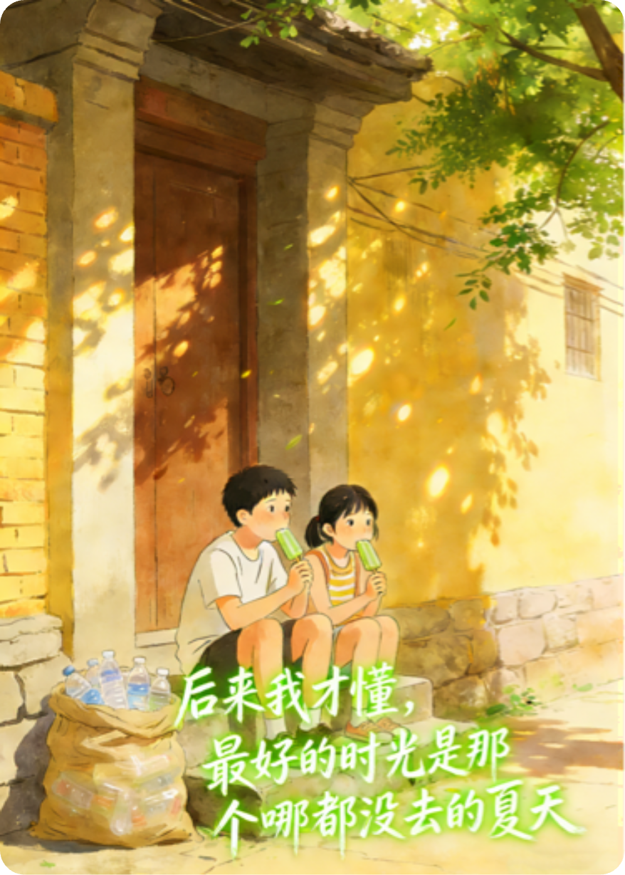 后来我才懂，最好的时光是那个哪都没去的夏天