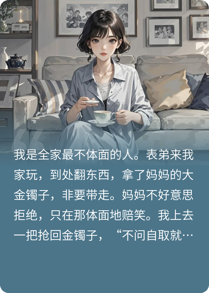 我开始体面后，全家人悔疯了